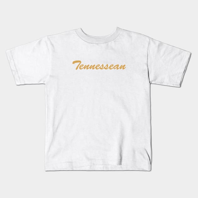 Tennessean Kids T-Shirt by Novel_Designs